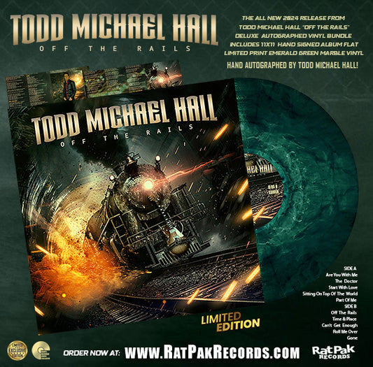 Todd Michael Hall "Off The Rails" Vinyl Record Bundle