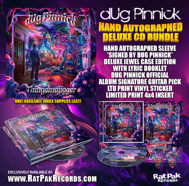 dUg Pinnick "Thingamajigger" Hand Autographed CD Bundle